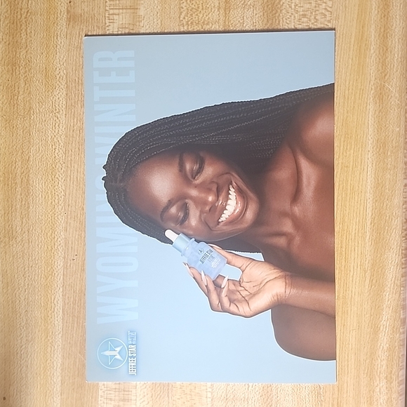 💫Jeffree Star Skin 'Wyoming Winter' Promo Card - Picture 1 of 3
